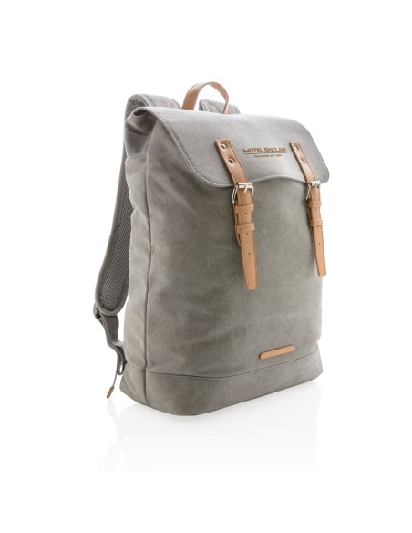 Zaino porta PC in canvas senza PVC